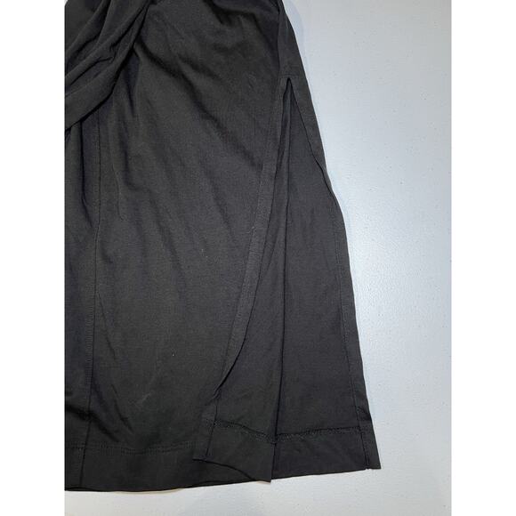Vince Prima Cotton Midi Black Dress Size Small Sleeveless Round neck‎ - Picture 6 of 8
